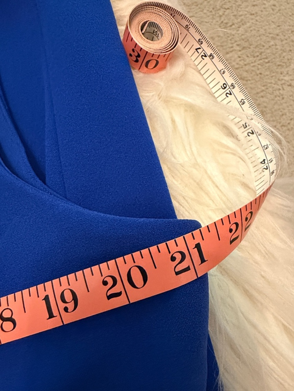 Calvin Klein Bold Blue Knot Accent Sheath Midi Dress • Sleeveless • Size16 • GPC - Picture 12 of 14
